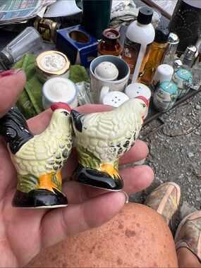 Source Unknown Chicken Salt and Pepper Shakers